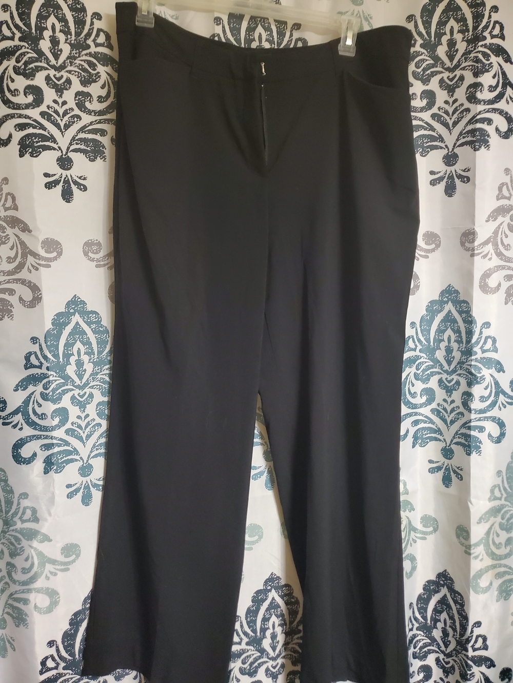 Grace Elements Black Wide-Leg Pants